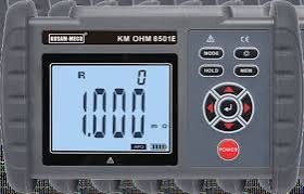 KM OHM 6501E insulation tester